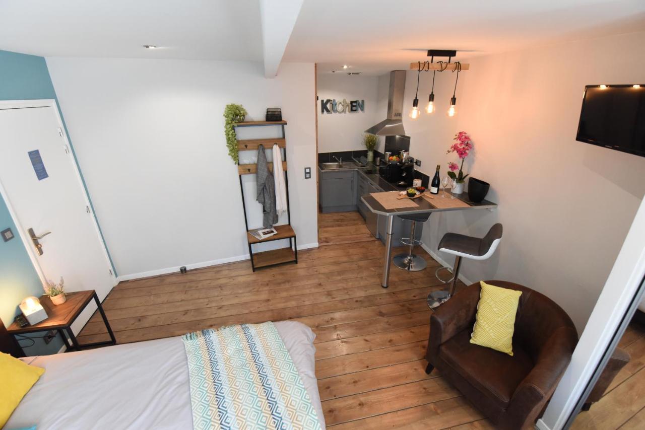 Studio 86 - Climatisation & Proche Centre-Ville- 2 Personnes - Bnb Épernay Dış mekan fotoğraf
