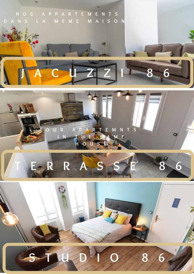 Studio 86 - Climatisation & Proche Centre-Ville- 2 Personnes - Bnb Épernay Dış mekan fotoğraf